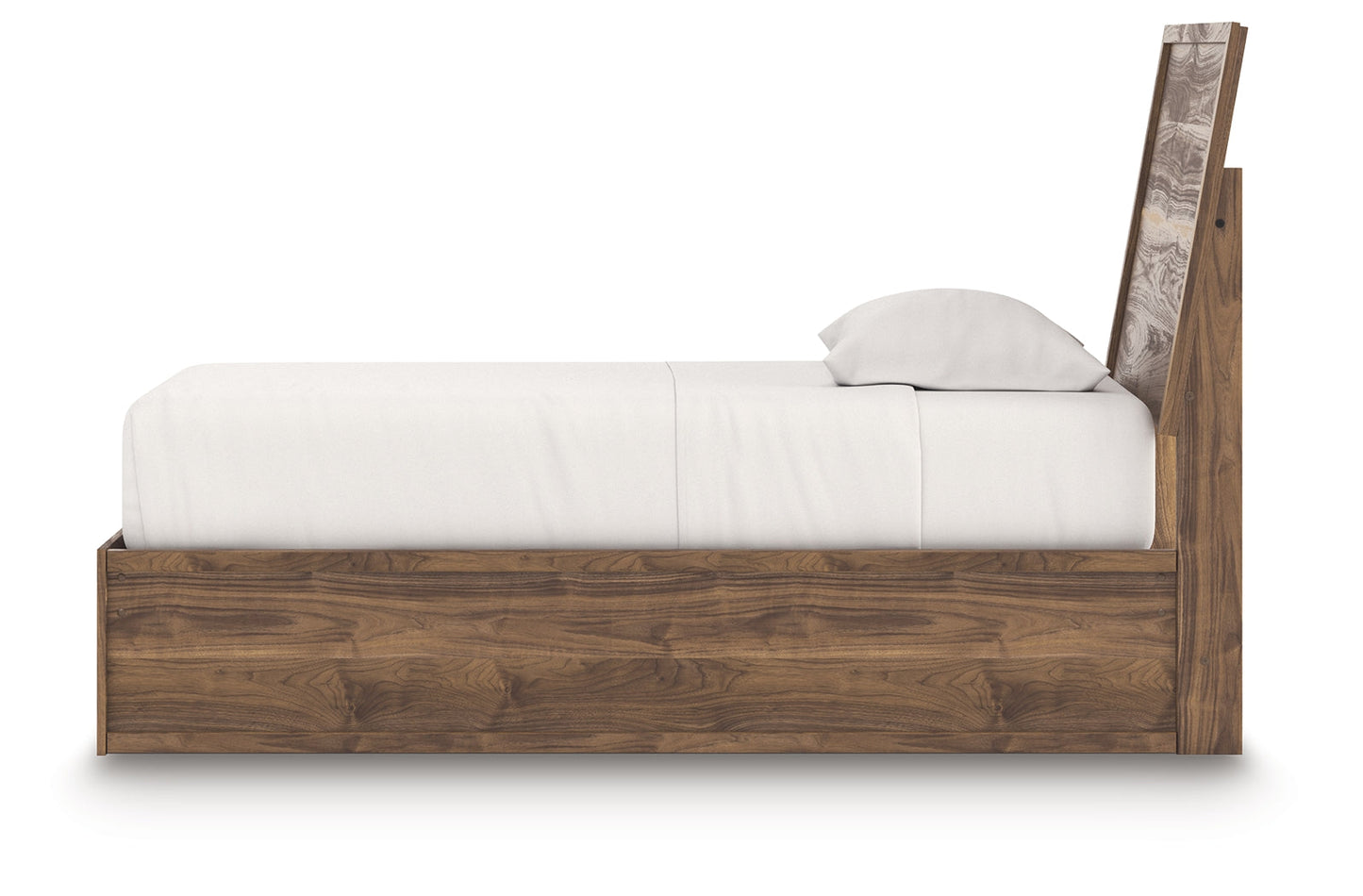 Chirason Brown Twin Panel Bed- Viva Furn