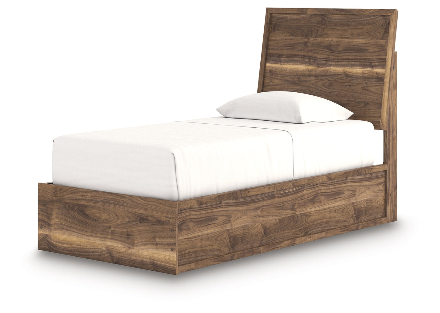 Chirason Brown Twin Panel Bed- Viva Furn