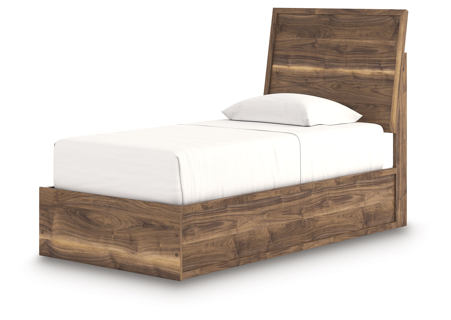 Chirason Brown Twin Panel Bed- Viva Furn