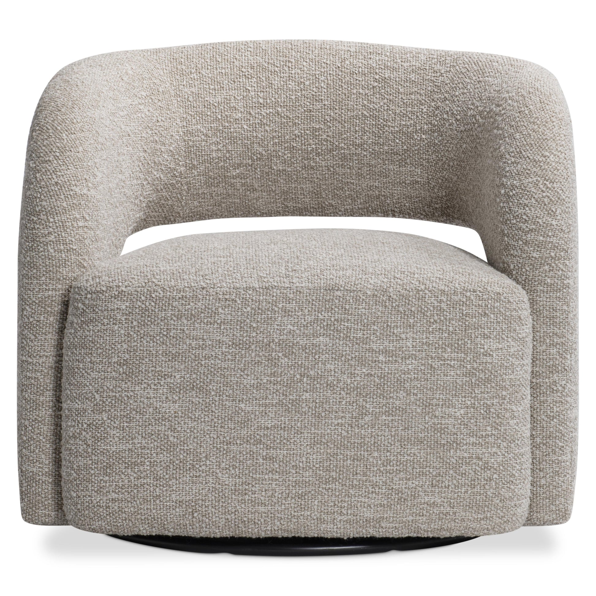 Chloe Beige/Tan Fabric Swivel Chair - Ornate Home