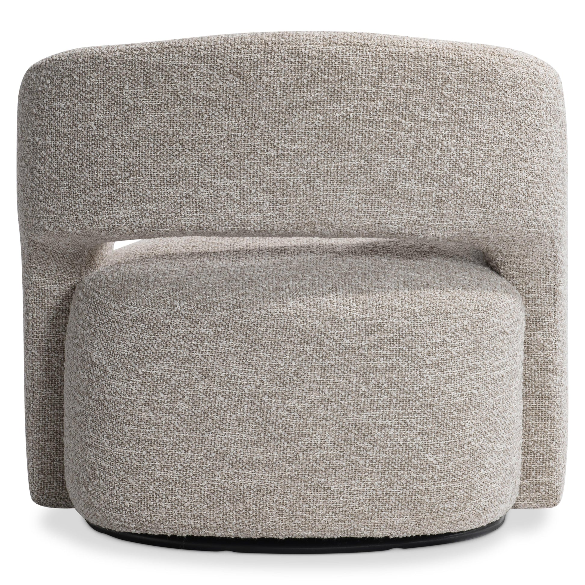 Chloe Beige/Tan Fabric Swivel Chair - Ornate Home