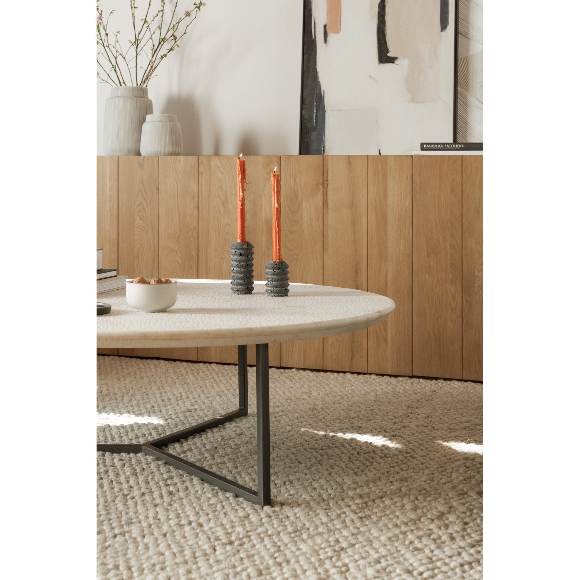 Chloe White Coffee Table - Ornate Home