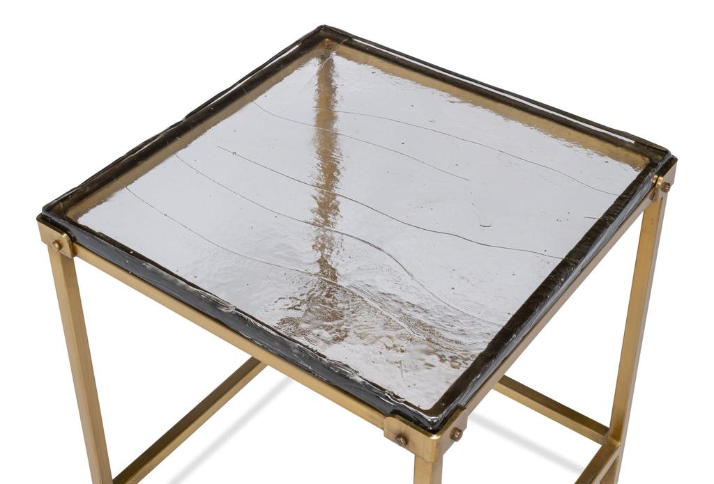 Christian Bronze Side Table - Ornate Home