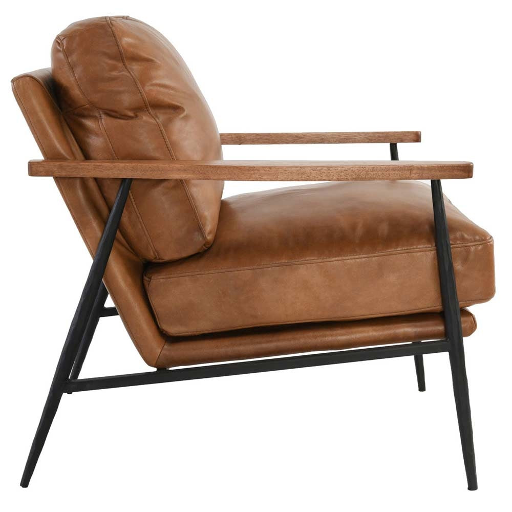 Christopher Tan Club Chair - Ornate Home