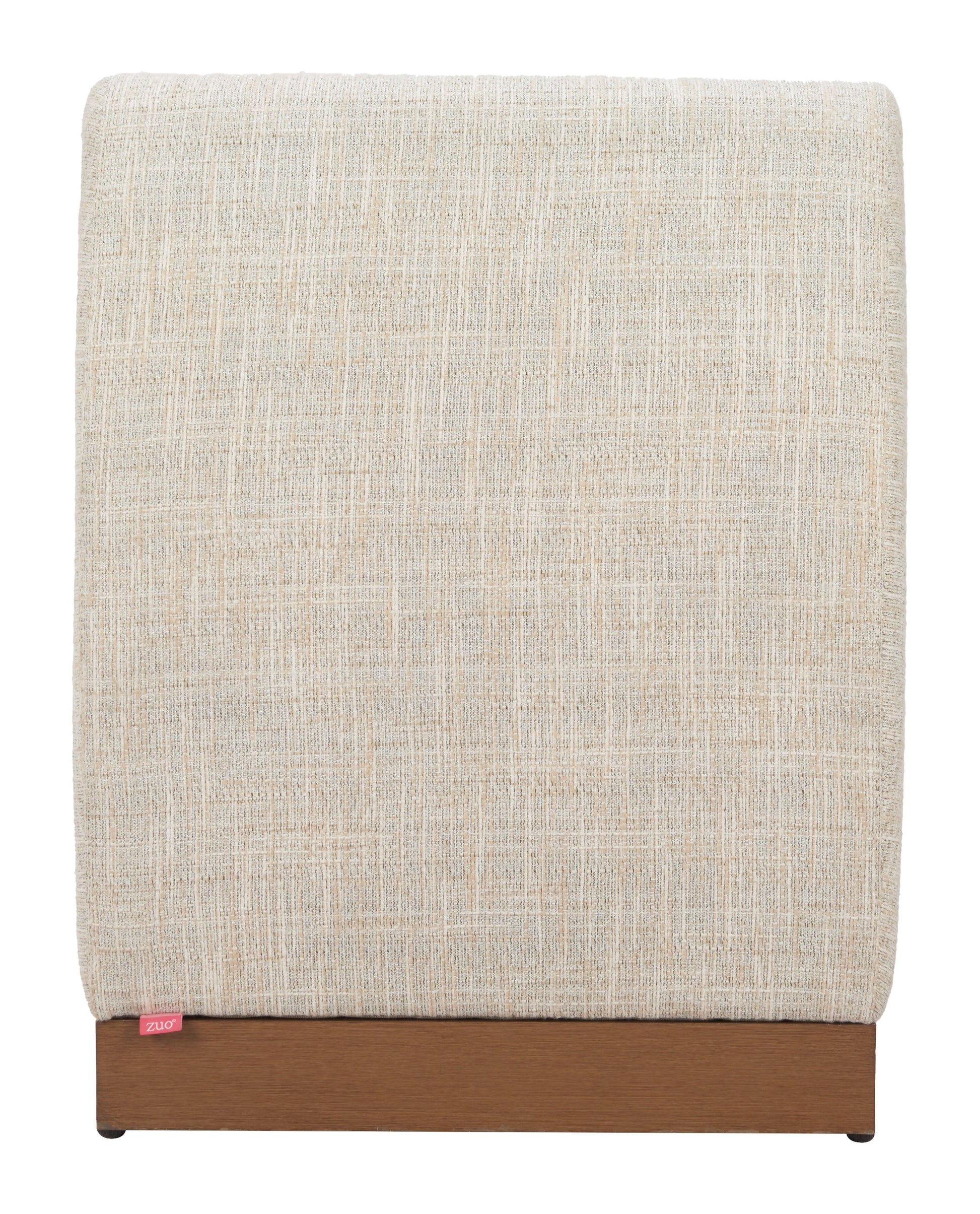 Christy Beige Outdoor Armless Chair - Ornate Home