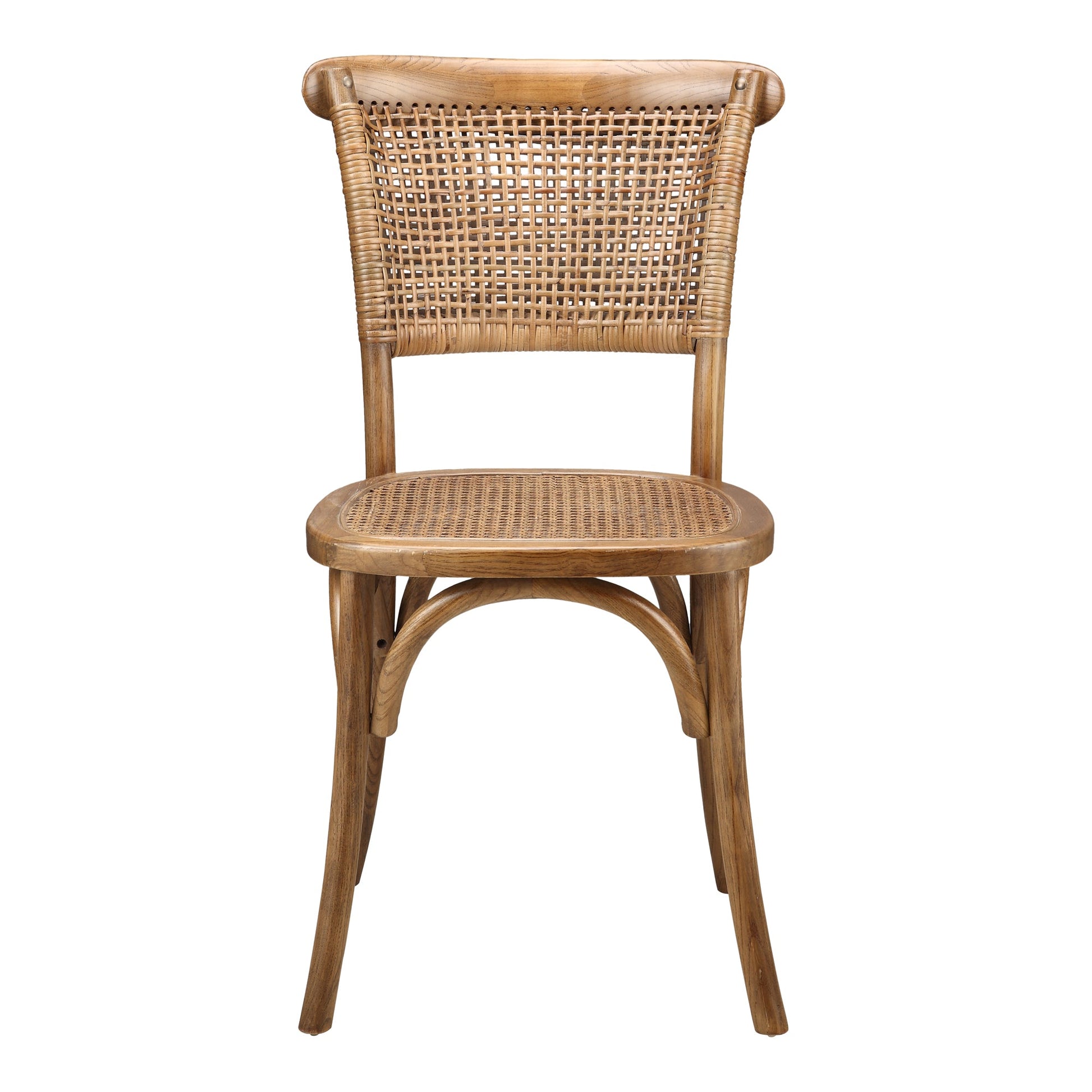 Churchill Light Brown Dining Chair (Set of 2) - Ornate Home