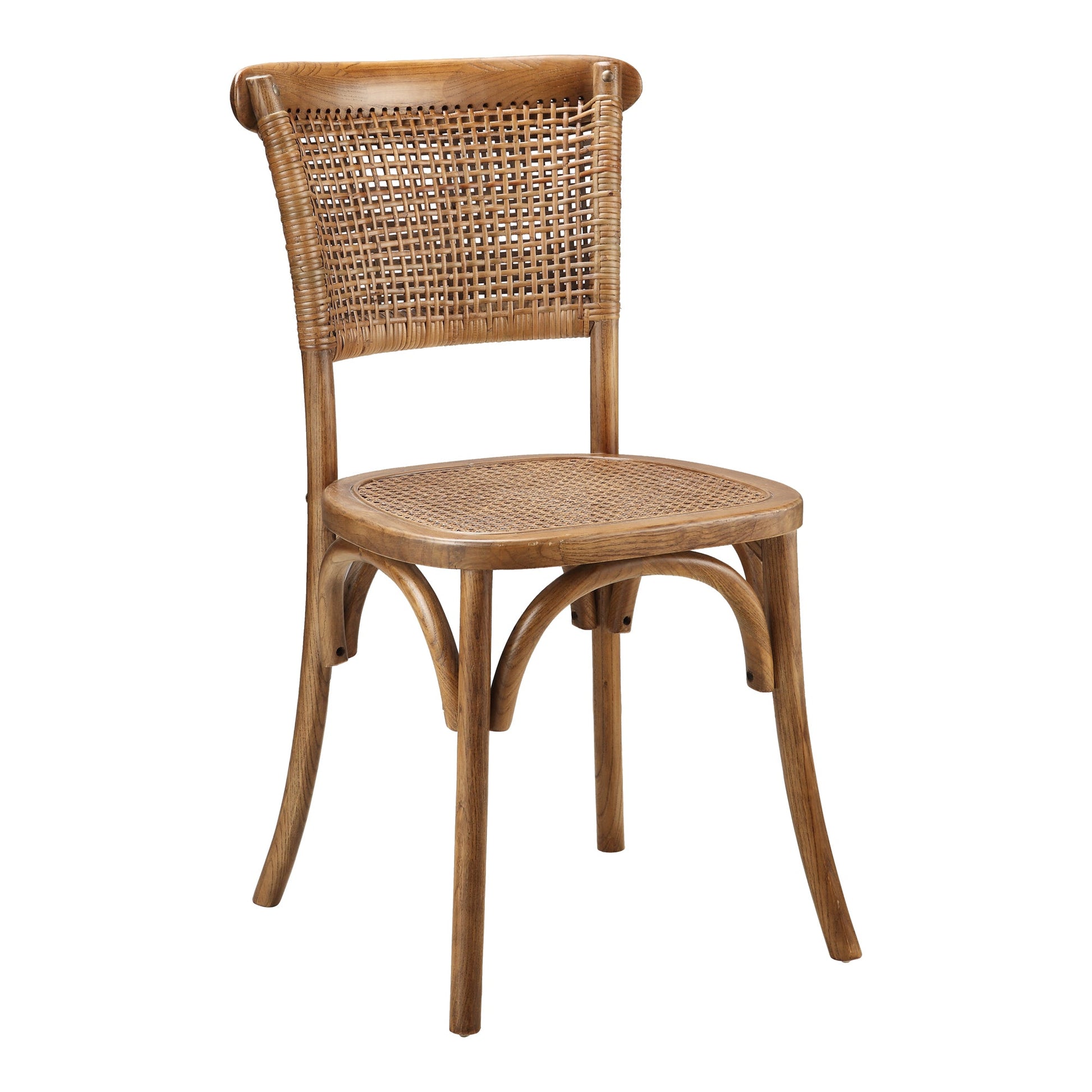 Churchill Light Brown Dining Chair (Set of 2) - Ornate Home
