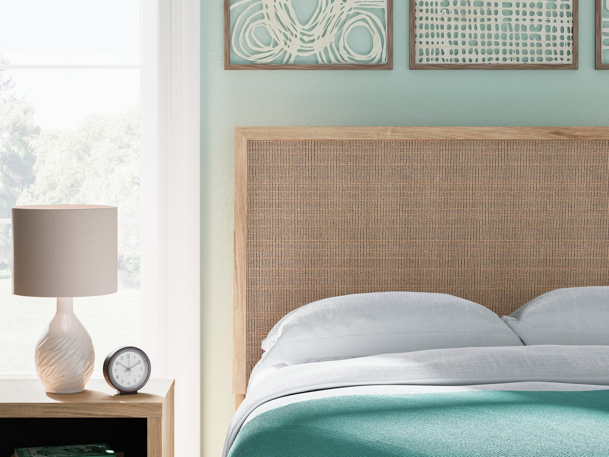 Cielden Two-tone Full Panel Youth Bed- Viva Furn