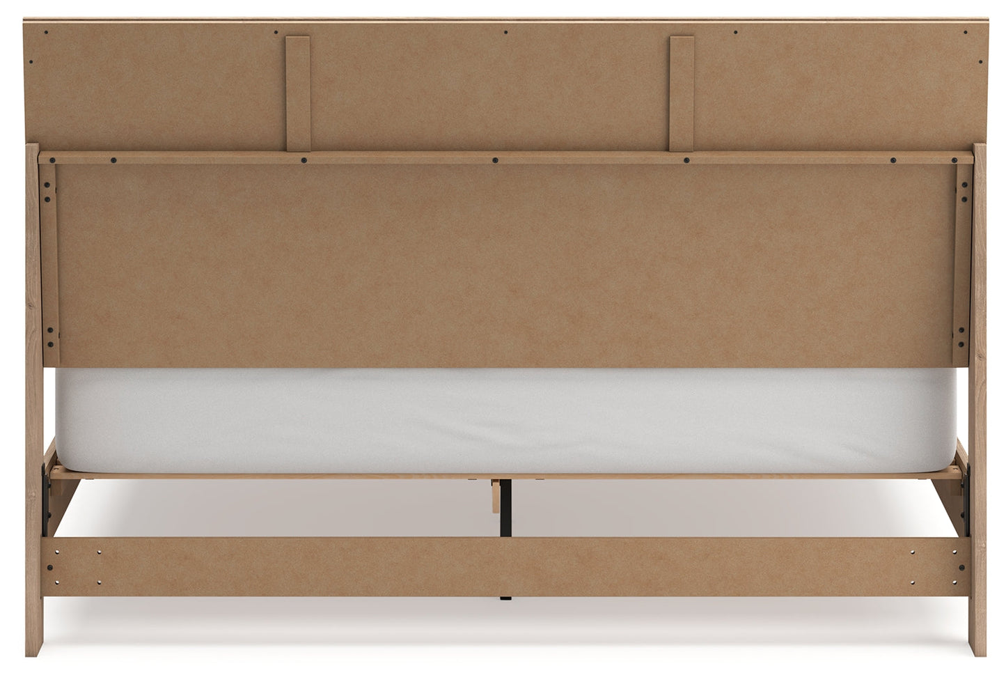Cielden Two-tone King Panel Bed- Viva Furn