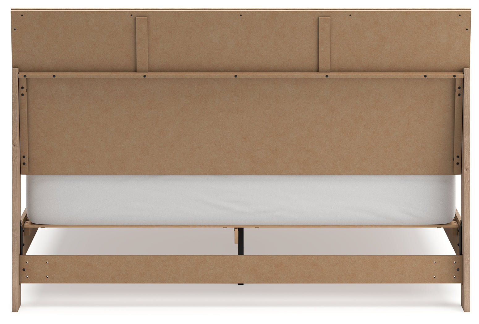 Cielden Two-tone King Panel Bed- Viva Furn