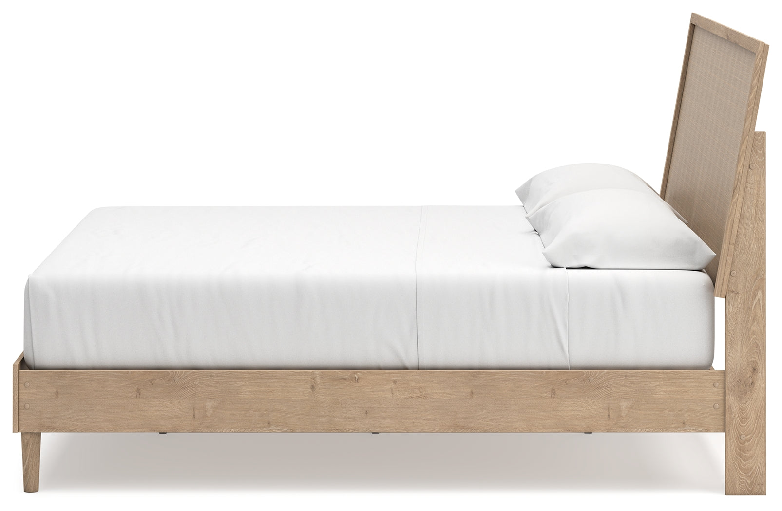 Cielden Two-tone King Panel Bed- Viva Furn