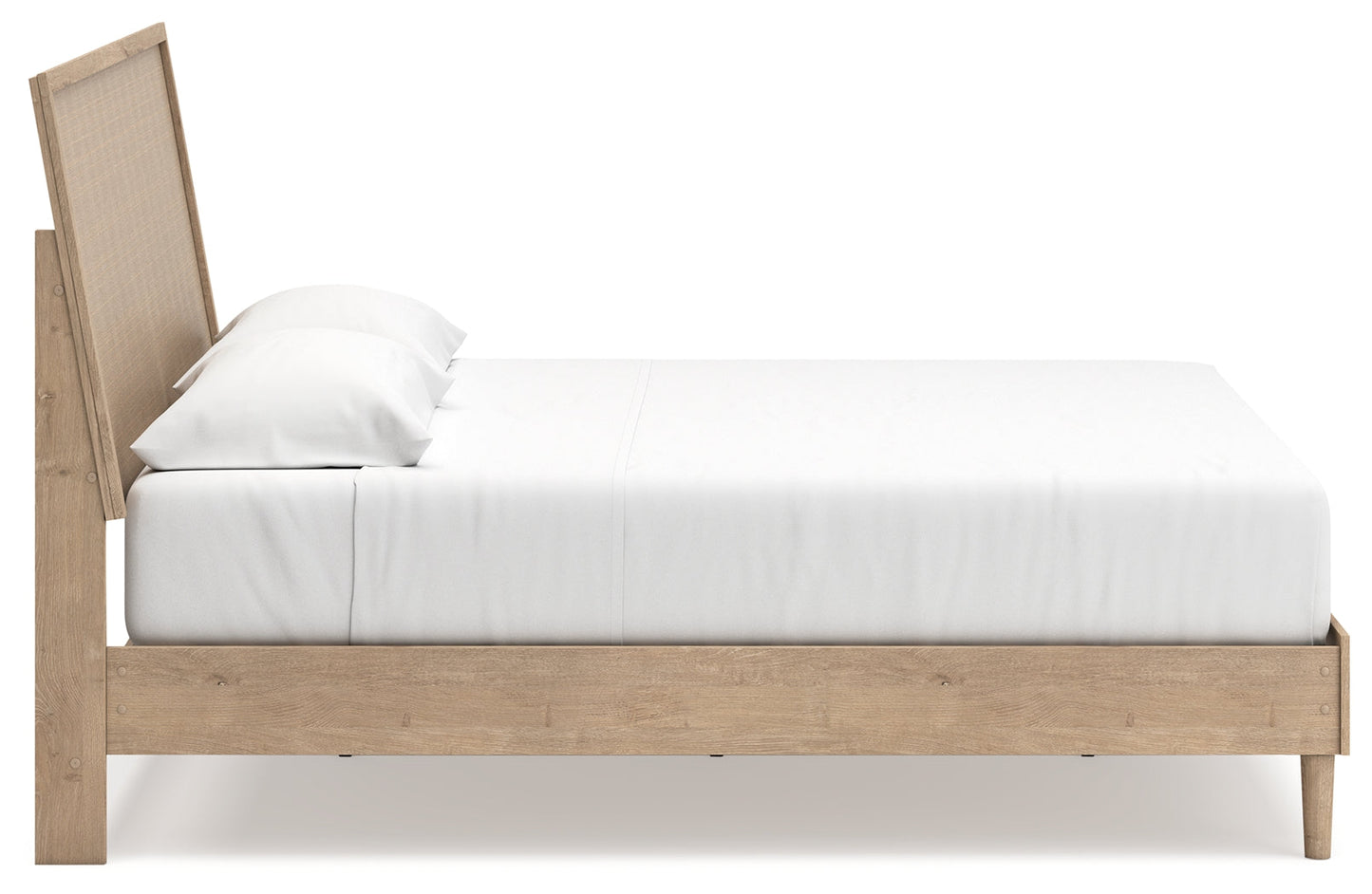 Cielden Two-tone King Panel Bed- Viva Furn
