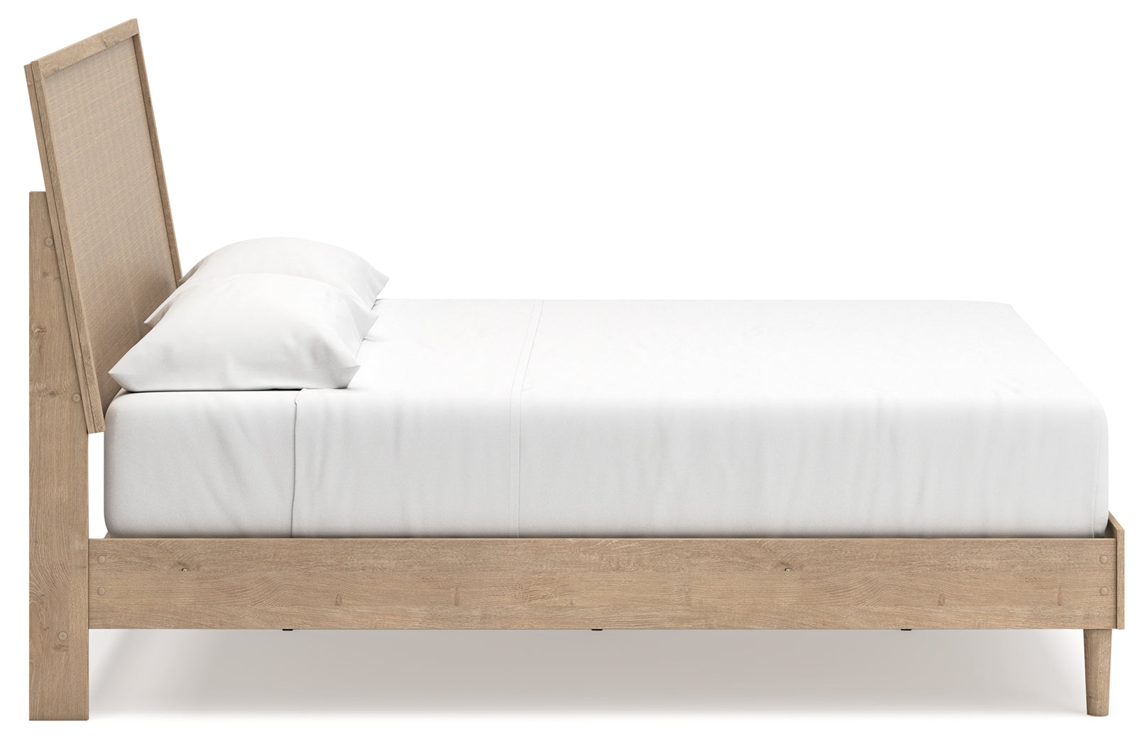 Cielden Two-tone King Panel Bed- Viva Furn