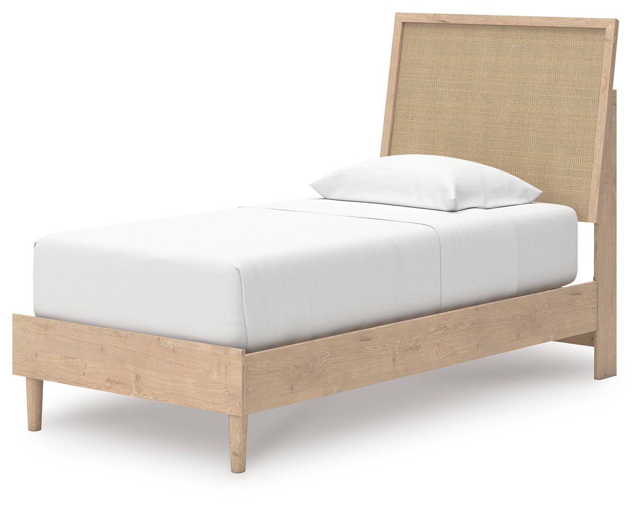 Cielden Two-tone Twin Panel Bed- Viva Furn