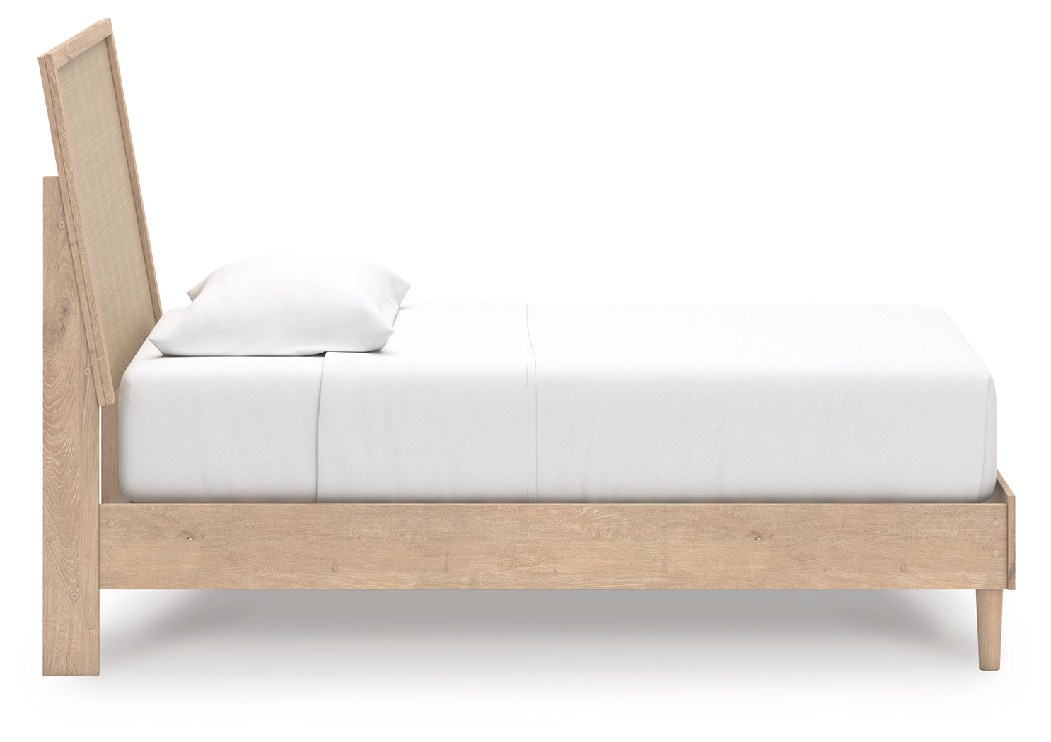 Cielden Two-tone Twin Panel Bed- Viva Furn