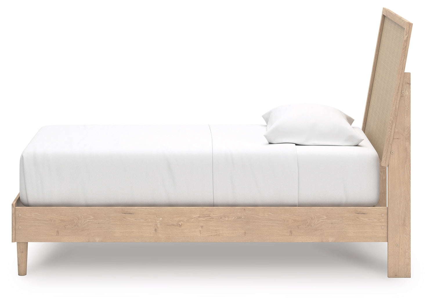 Cielden Two-tone Twin Panel Bed- Viva Furn