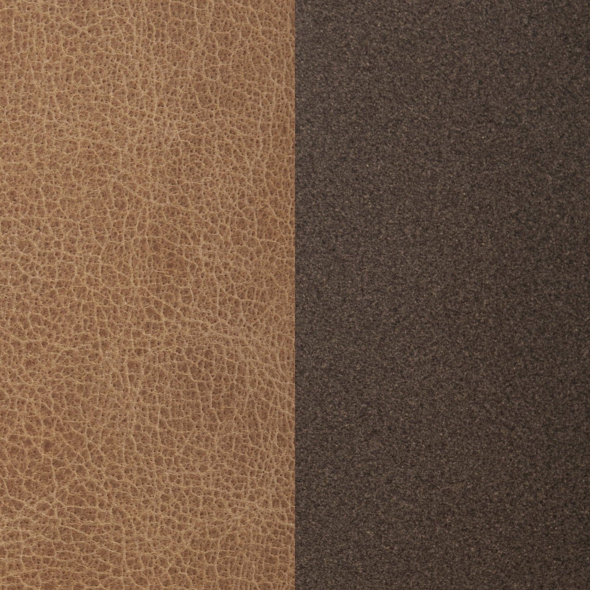Clair Sedona Brown 40x40 Round Ottoman - Ornate Home