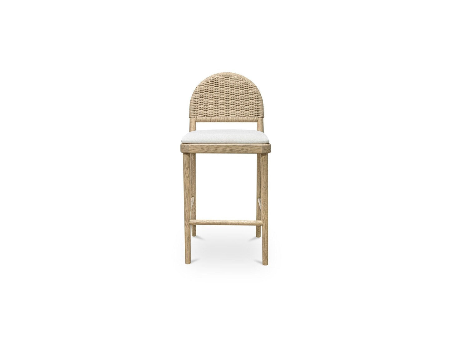 Claire Natural Counter Stool - Ornate Home