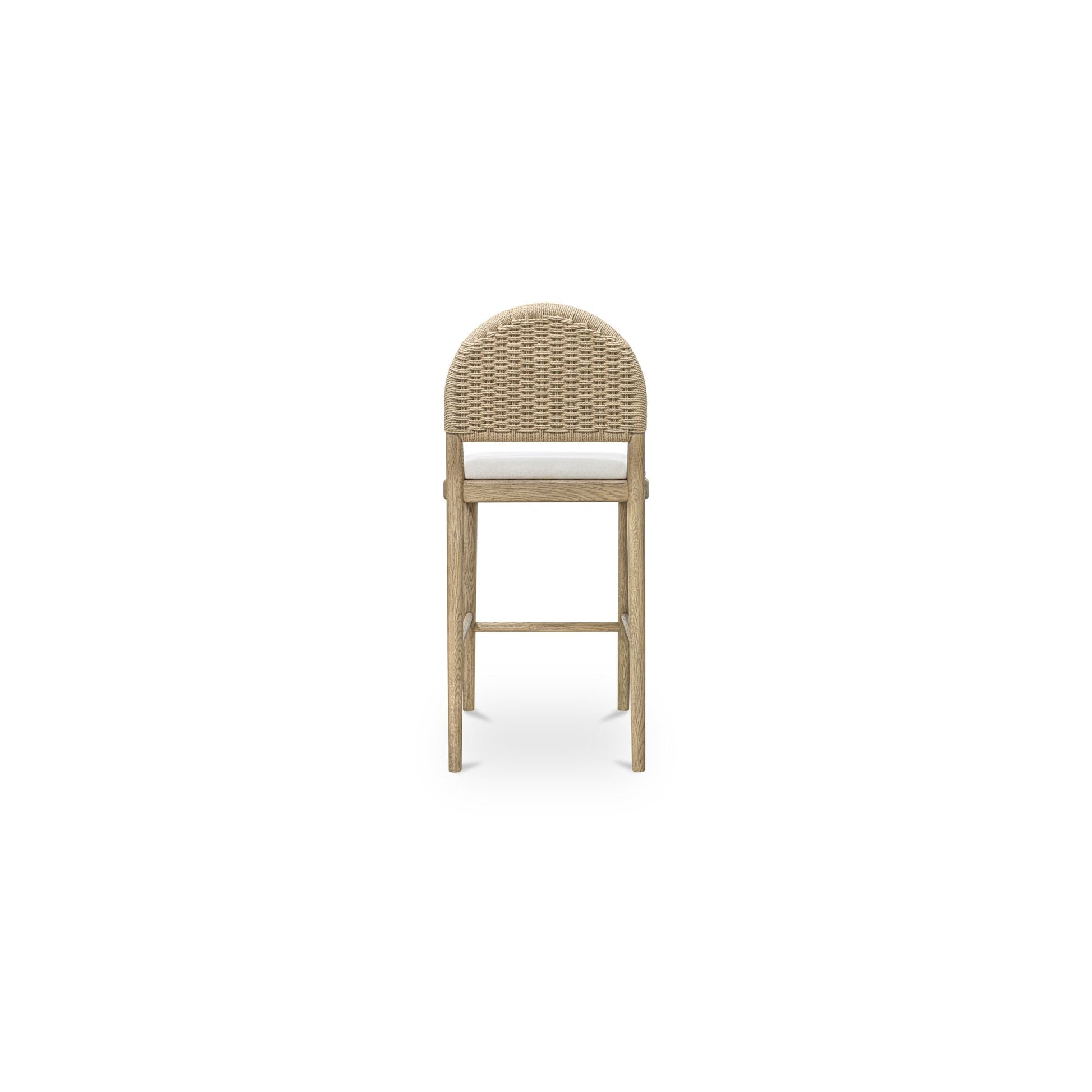 Claire Natural Counter Stool - Ornate Home