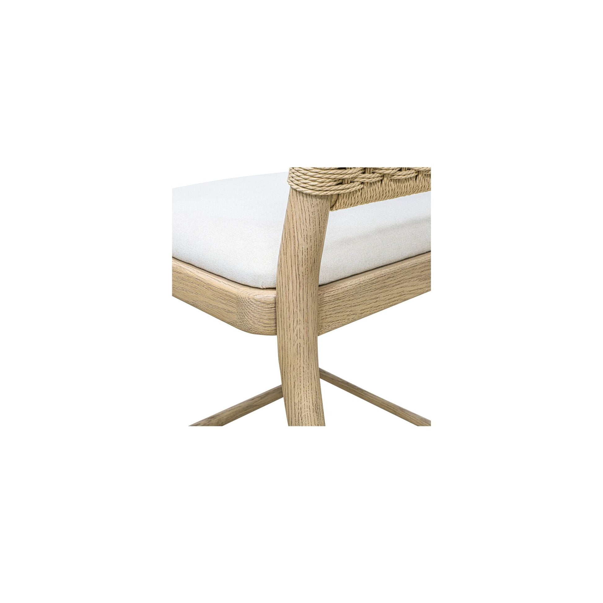 Claire Natural Counter Stool - Ornate Home
