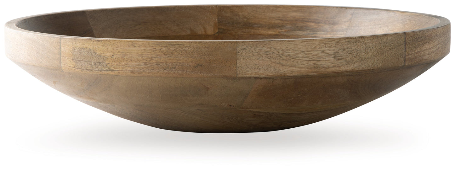 Clayburg Natural Brown Bowl- Viva Furn