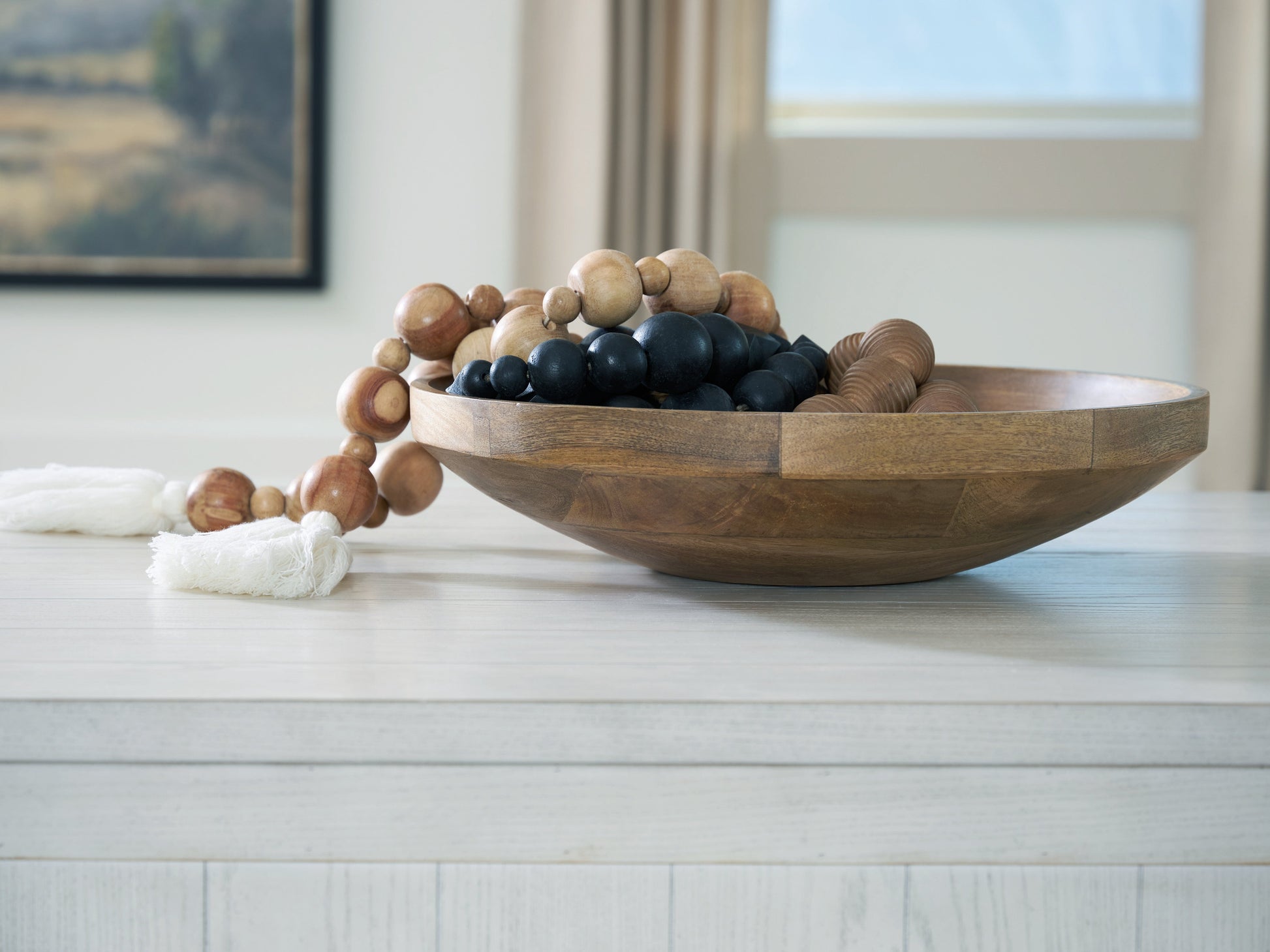 Clayburg Natural Brown Bowl- Viva Furn