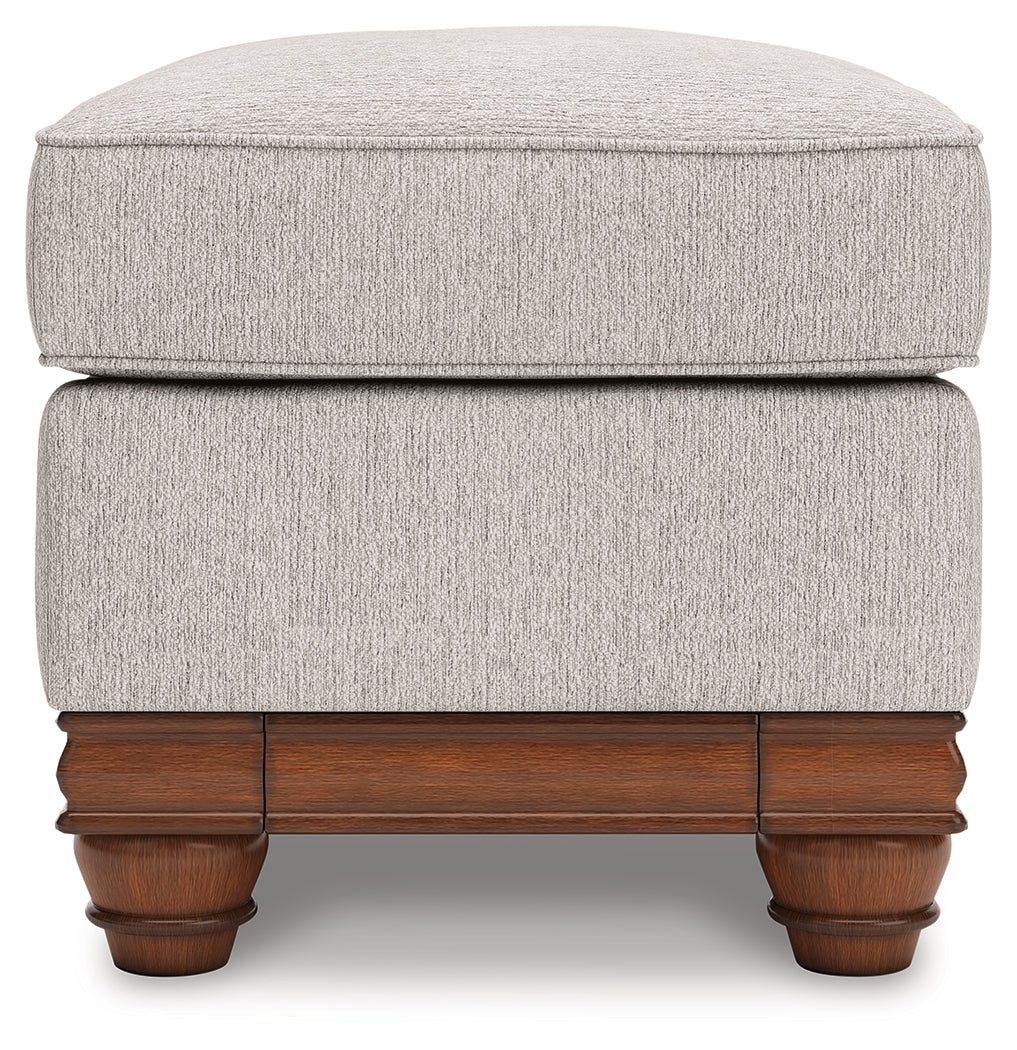 Clearbrooke Sandstone Ottoman- Viva Furn