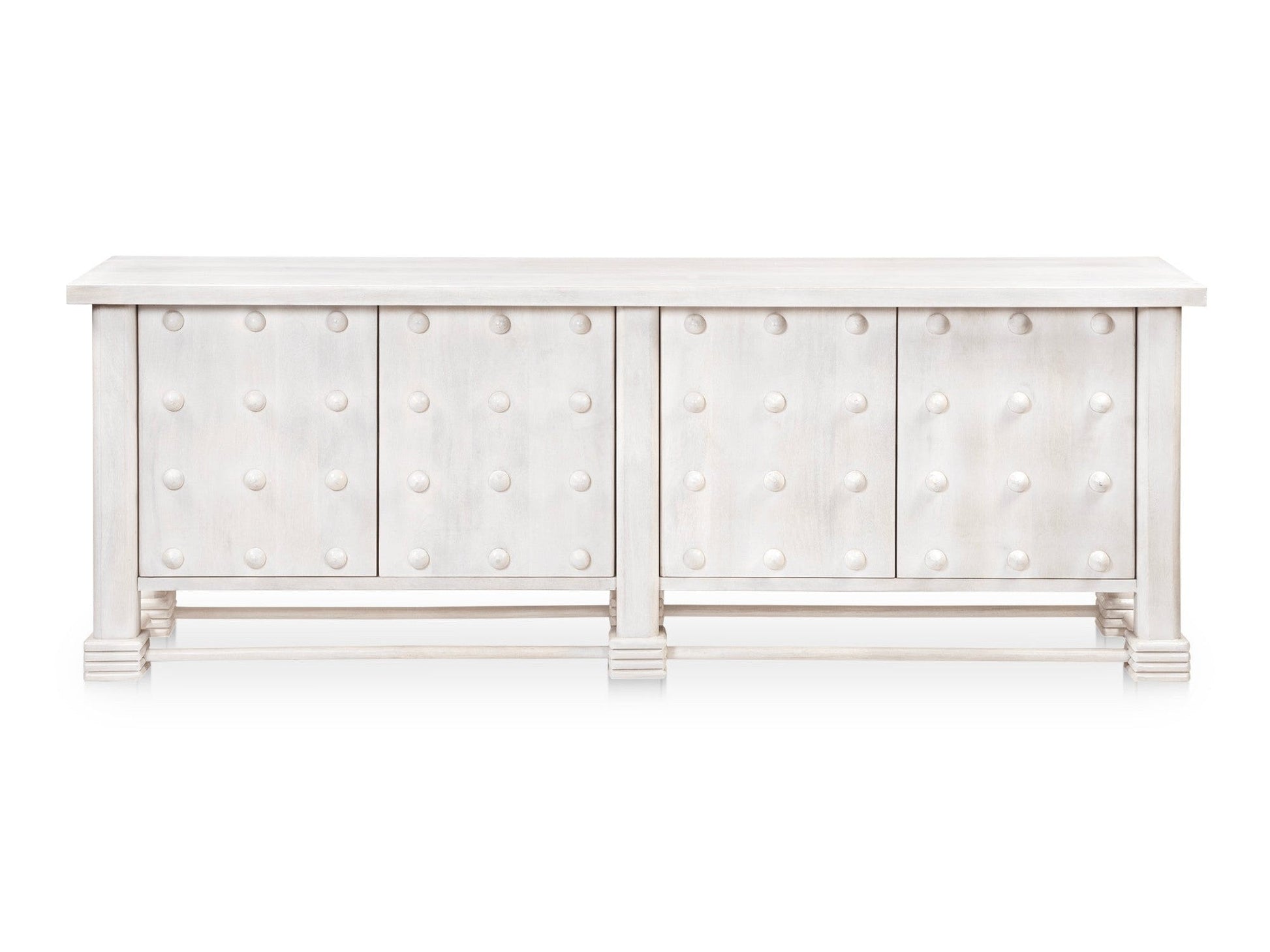 Clement Whitewashed Sideboard - Ornate Home