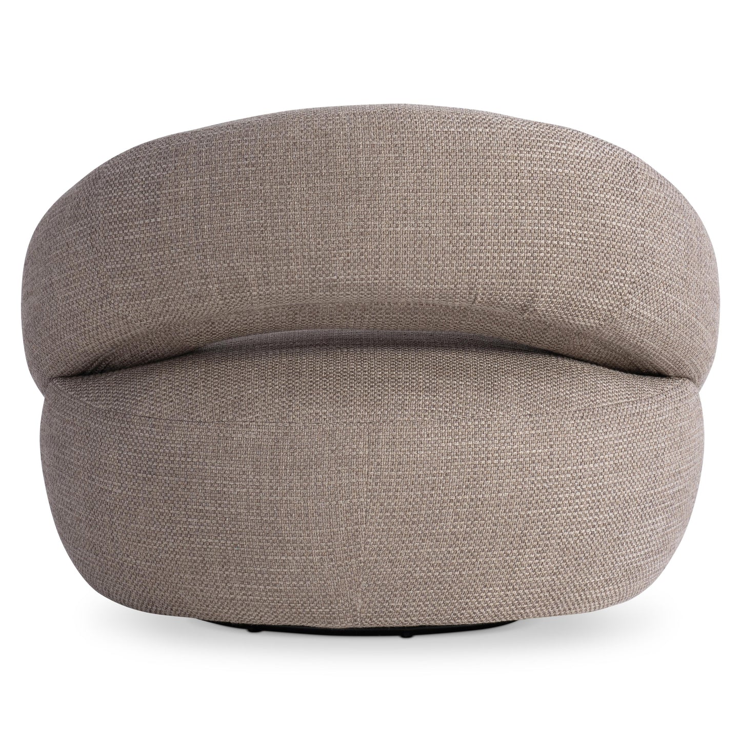 Cleo Beige/Tan Fabric Swivel Chair - Ornate Home