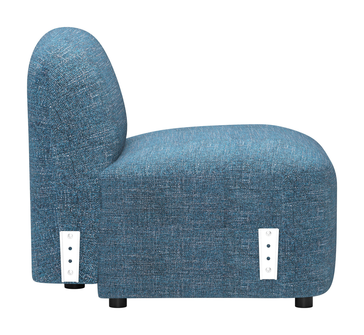 Cleo Blue Middle Chair - Ornate Home