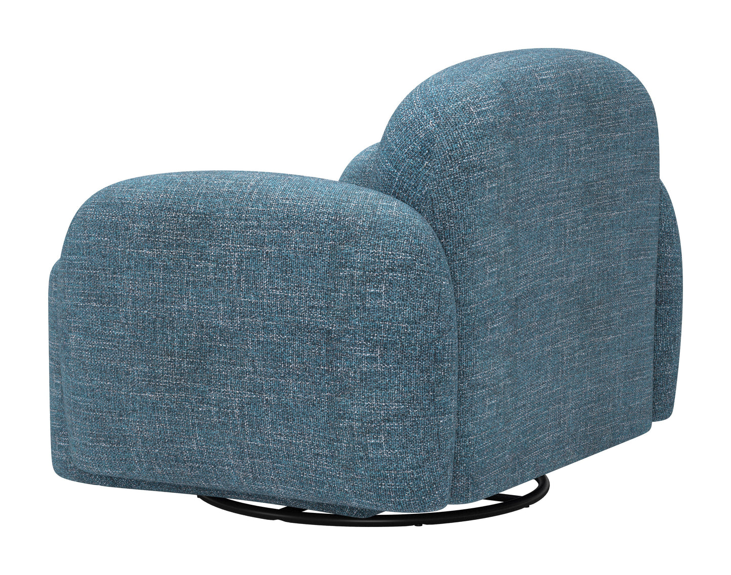 Cleo Blue Swivel Chair - Ornate Home