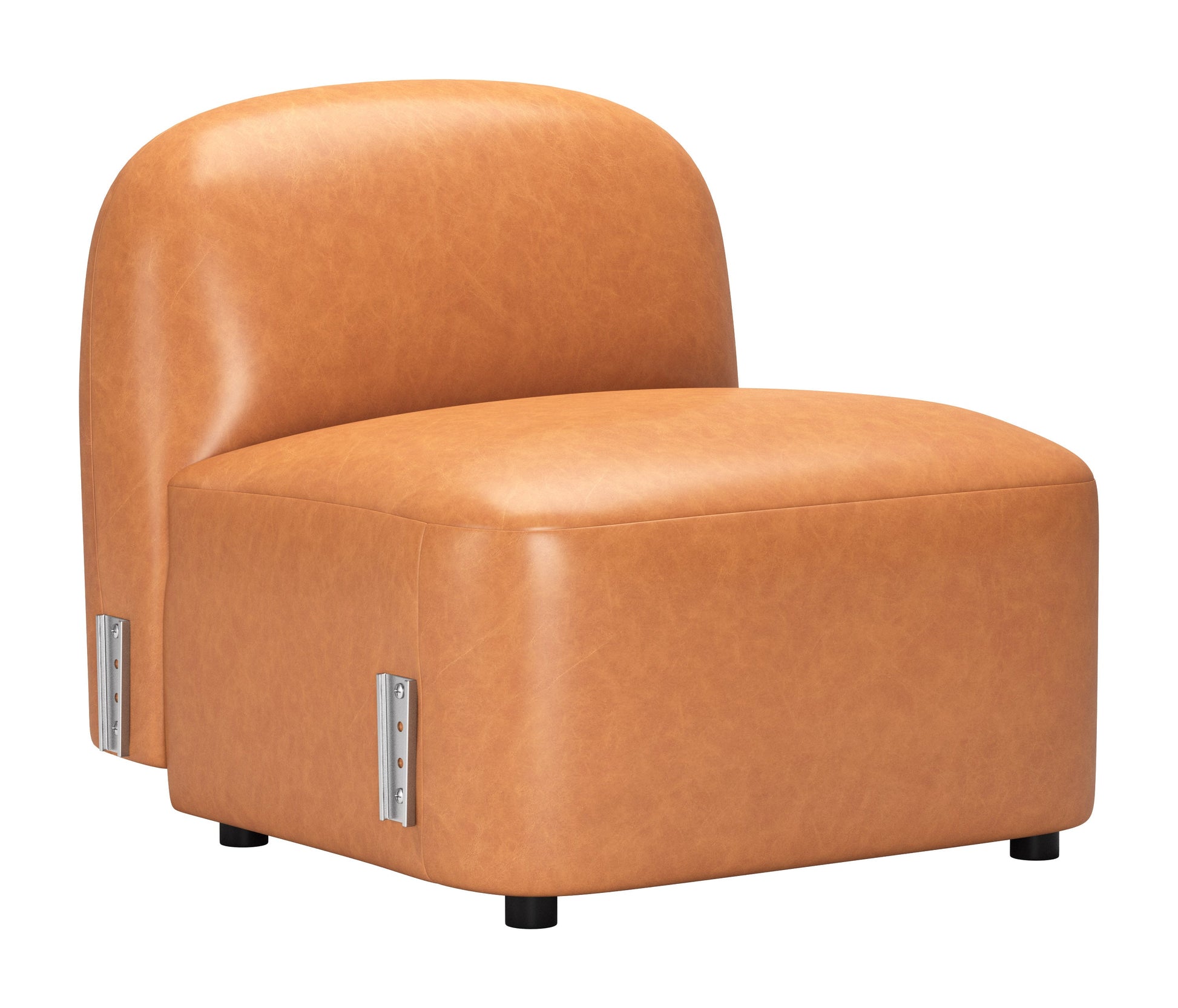 Cleo Brown Middle Chair - Ornate Home