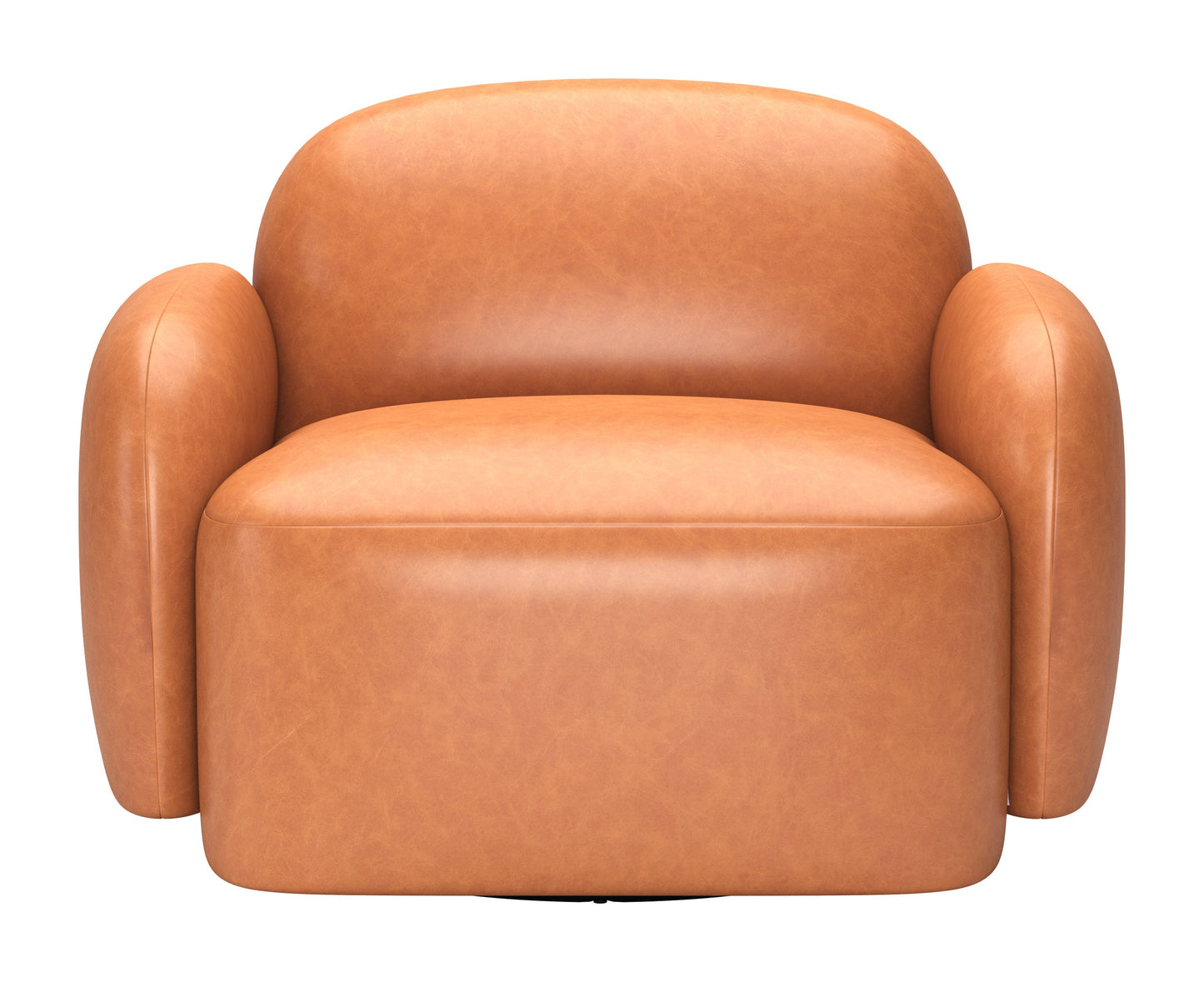 Cleo Brown Swivel Chair - Ornate Home