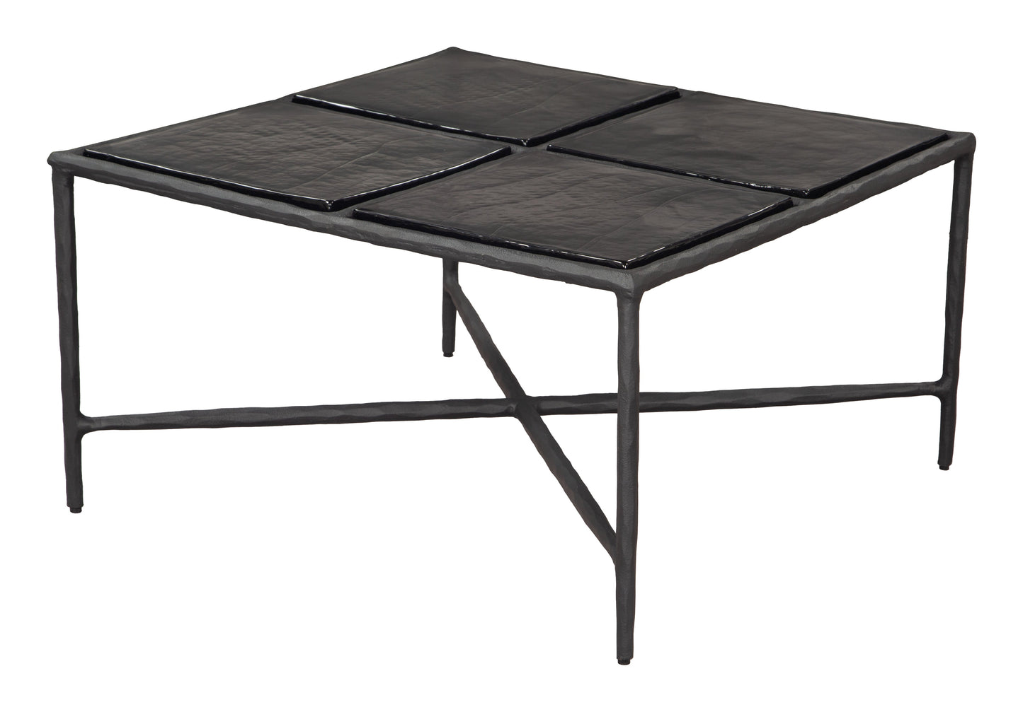 Cloe Black Coffee Table - Ornate Home