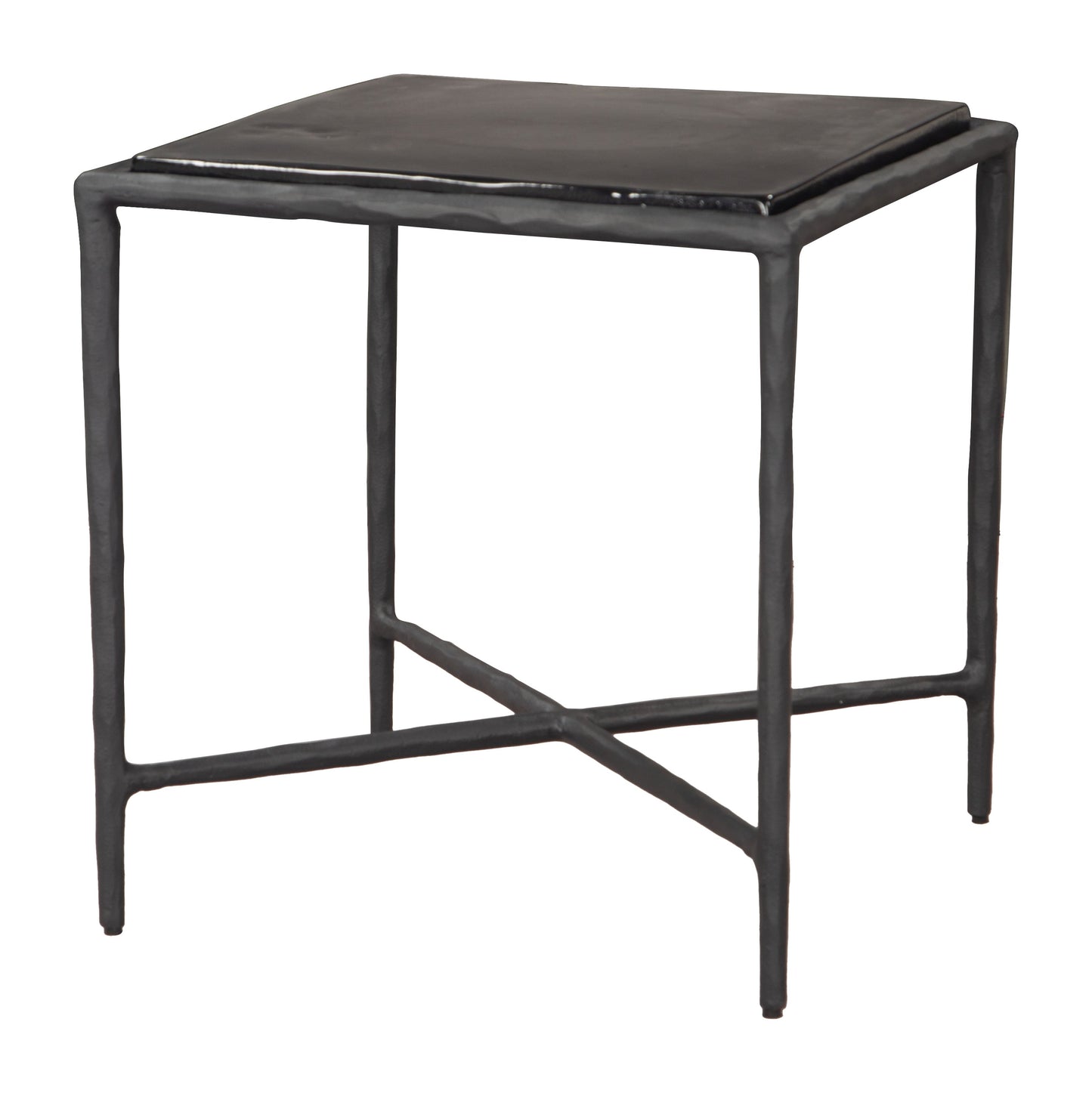 Cloe Black Side Table - Ornate Home