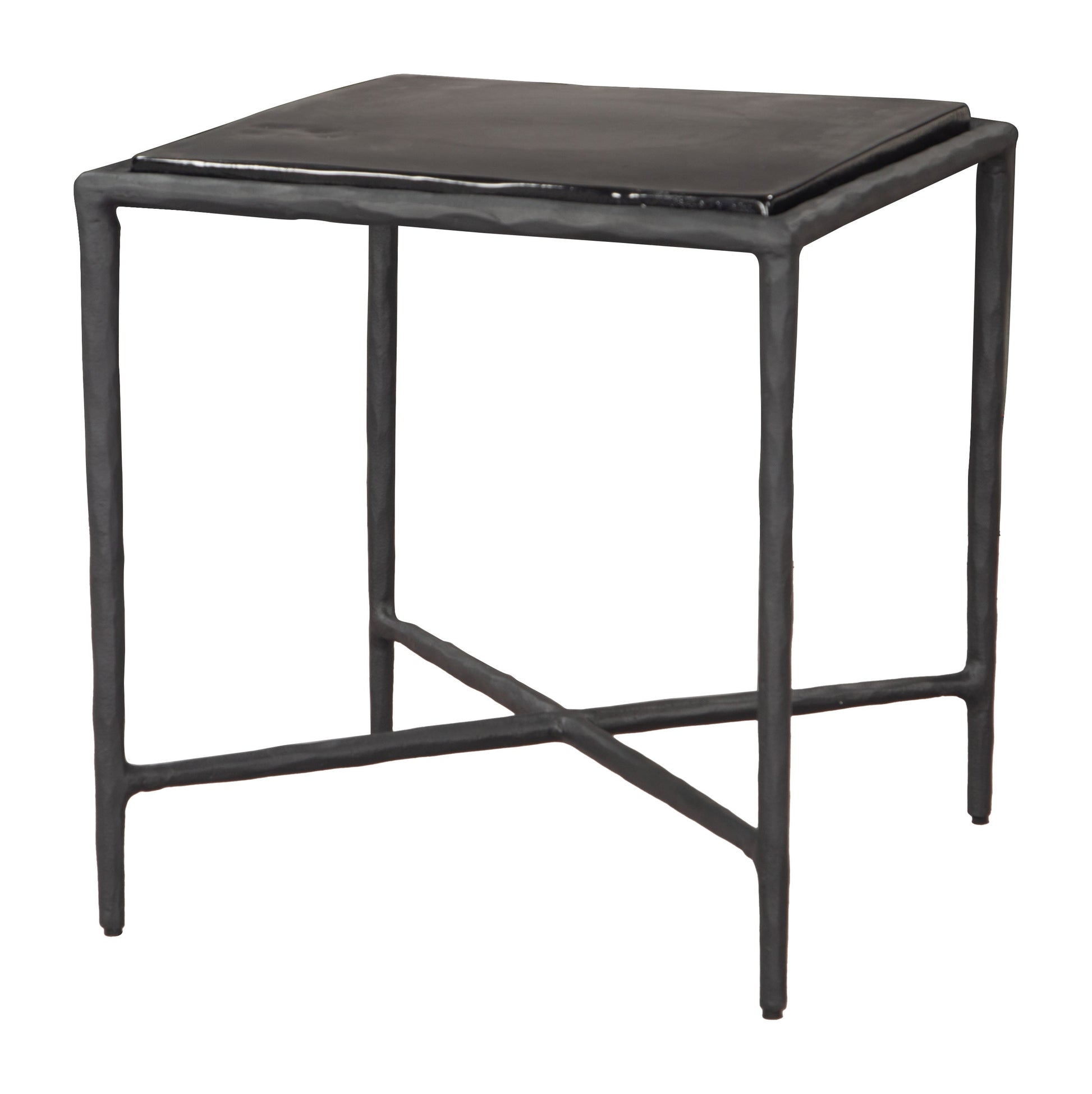 Cloe Black Side Table - Ornate Home