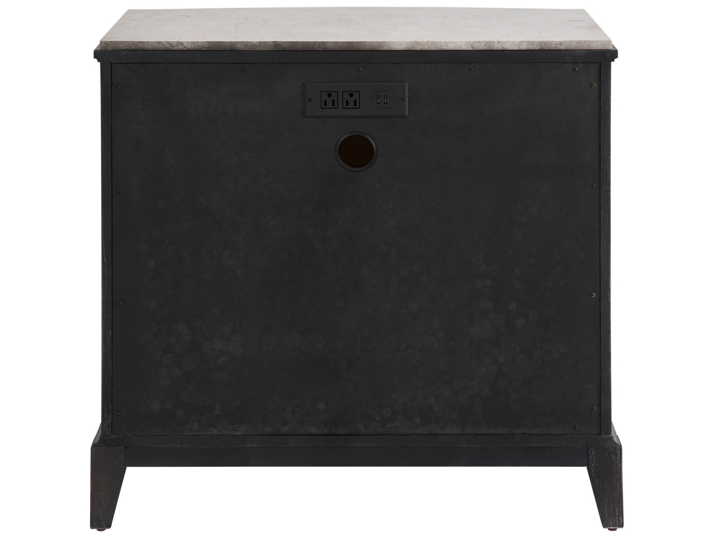 Coalesce Ravenwood Three Drawer Nightstand - Ornate Home