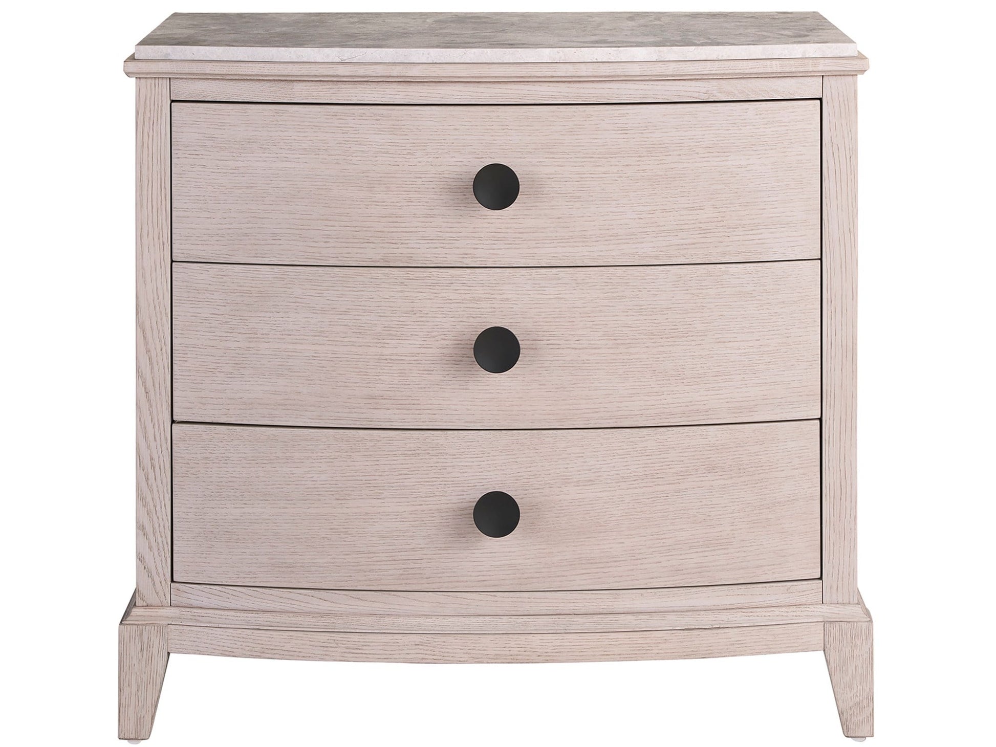 Coalesce Rolling Fog Three Drawer Nightstand - Ornate Home