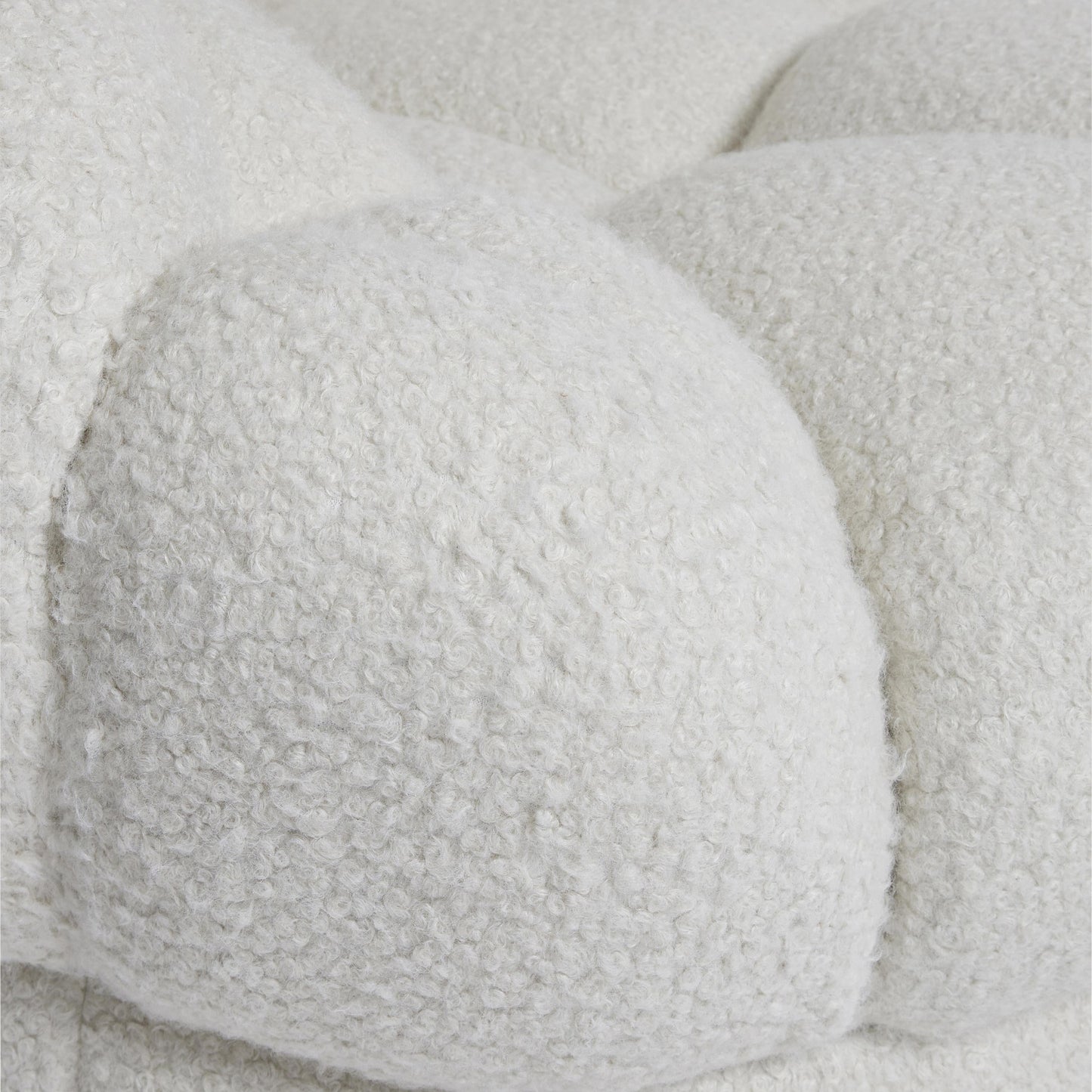 Coco White/Cream Fabric Swivel Chair - Ornate Home