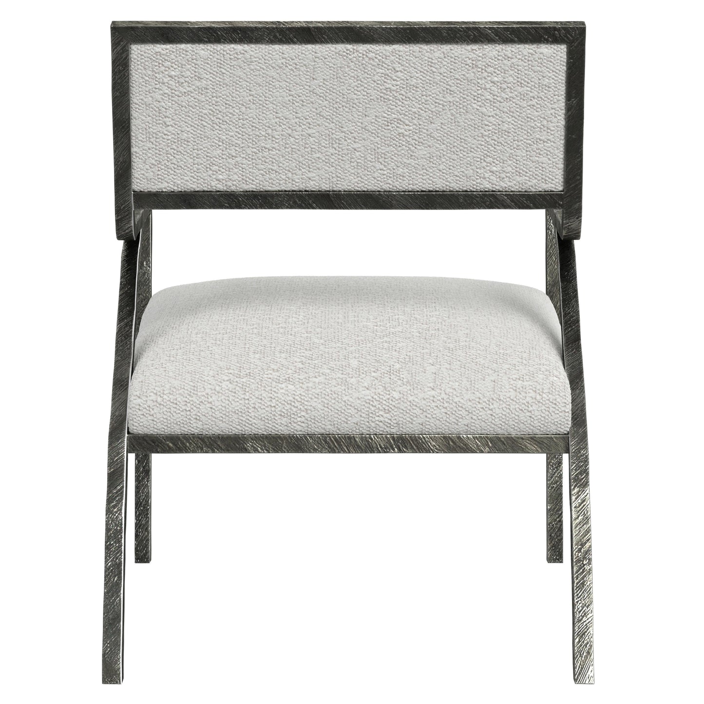 Cohen White/Cream Fabric Chair - Ornate Home