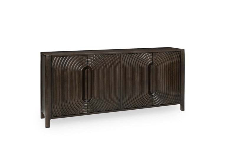 Colson Coffee Brown Cabinet - Ornate Home
