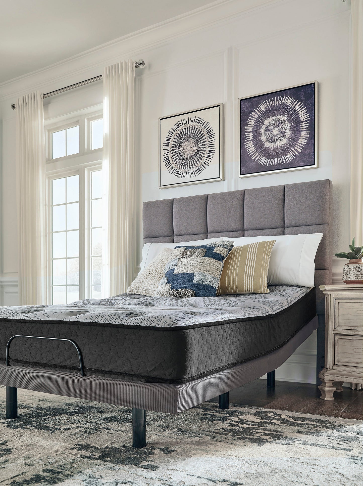 Comfort Plus Gray King Mattress- Viva Furn