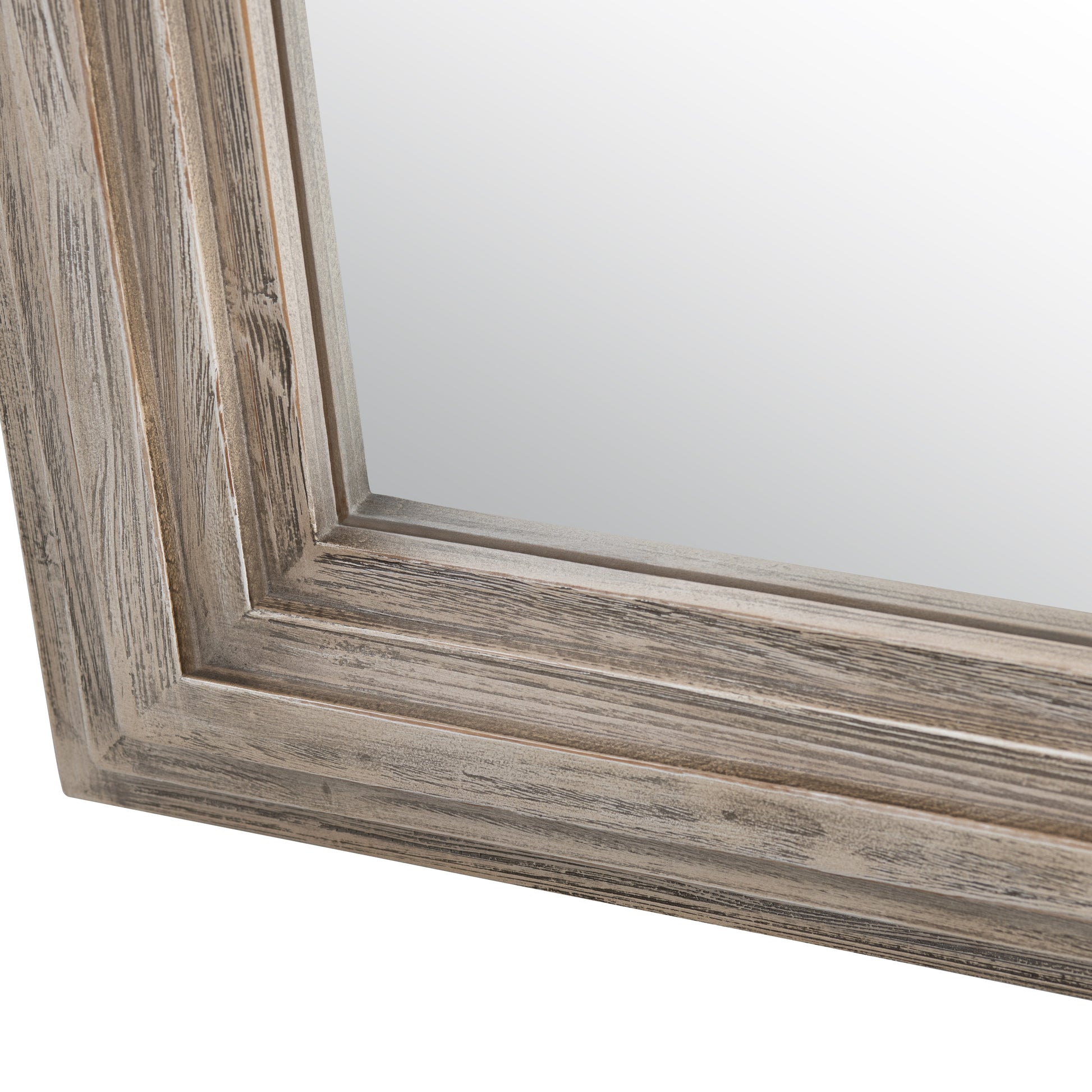 Commack Natural/Brown Wall Mirror - Ornate Home