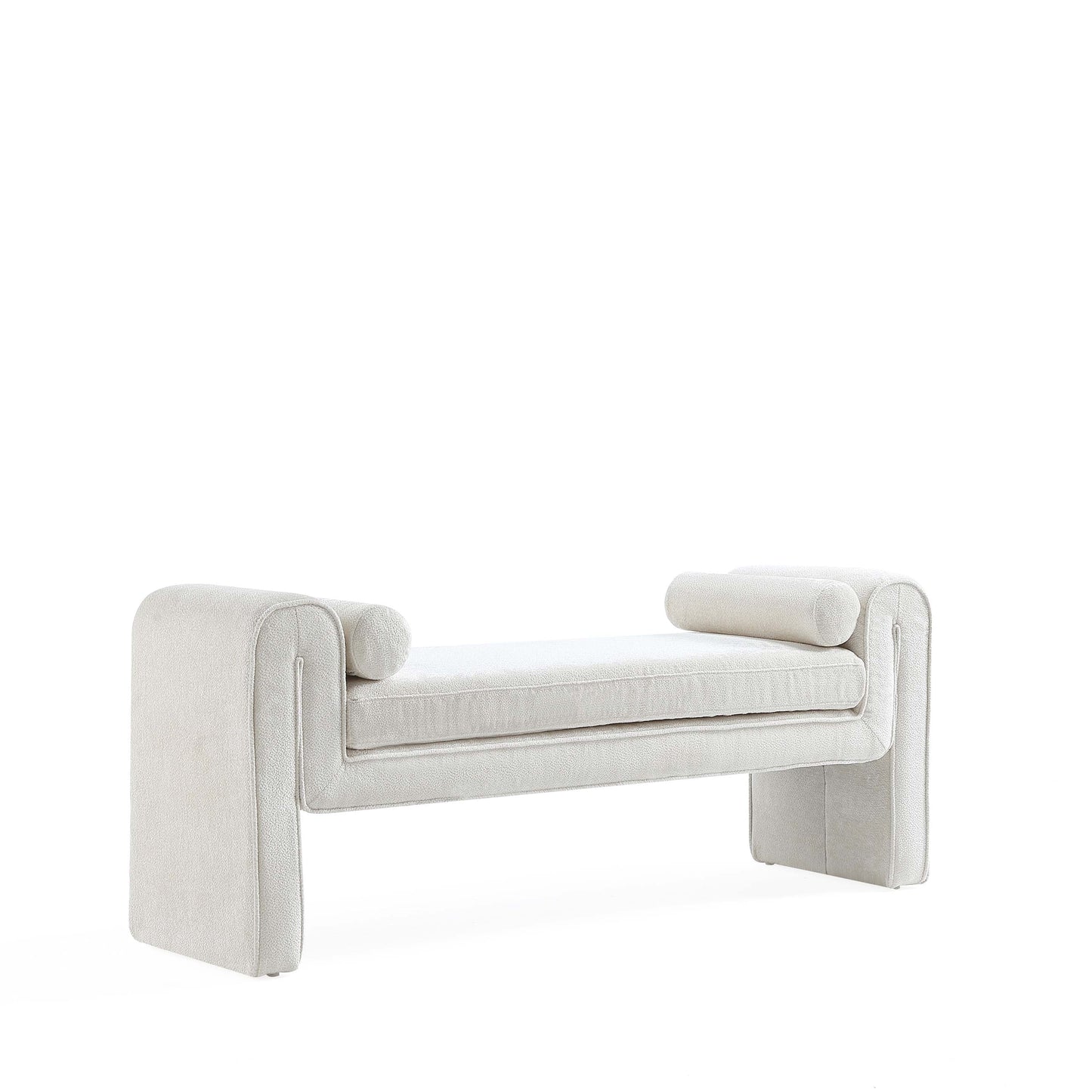 Concord Bench in Ivory - Ornate Home