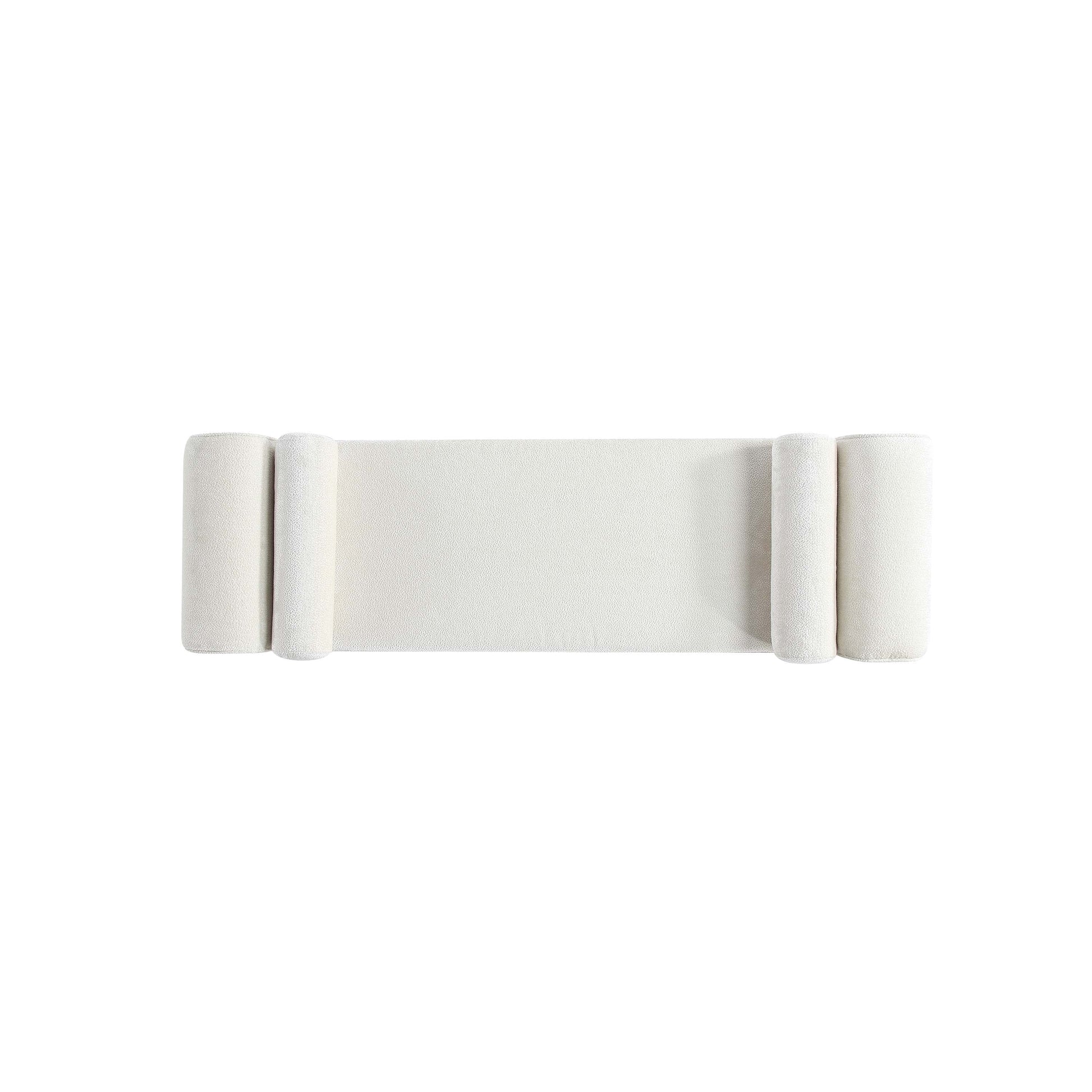 Concord Bench in Ivory - Ornate Home