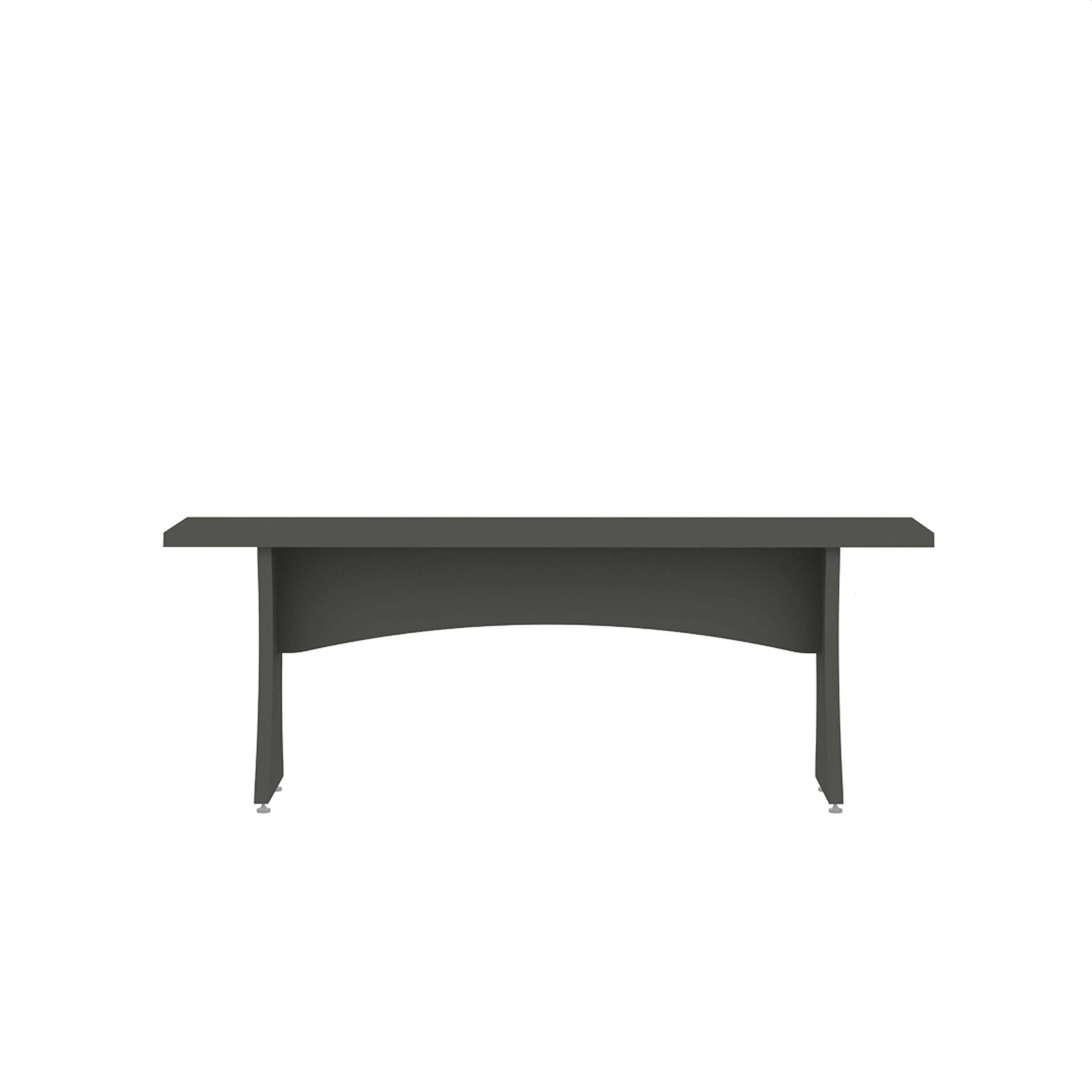 Coney Dining Bench in Gray (set of 2) - Ornate Home