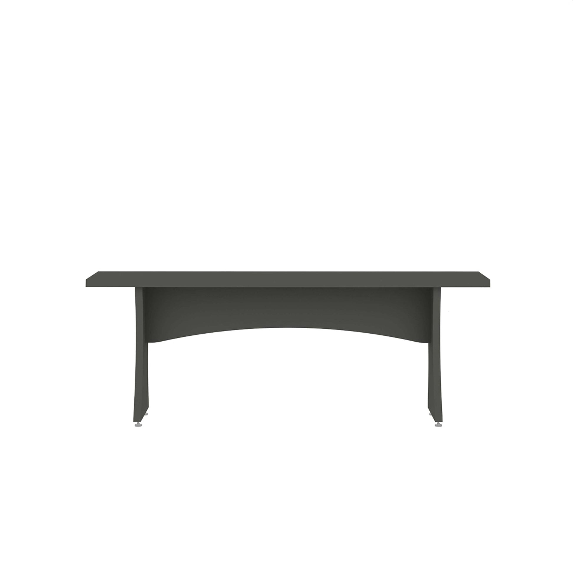 Coney Dining Bench in Gray (set of 2) - Ornate Home