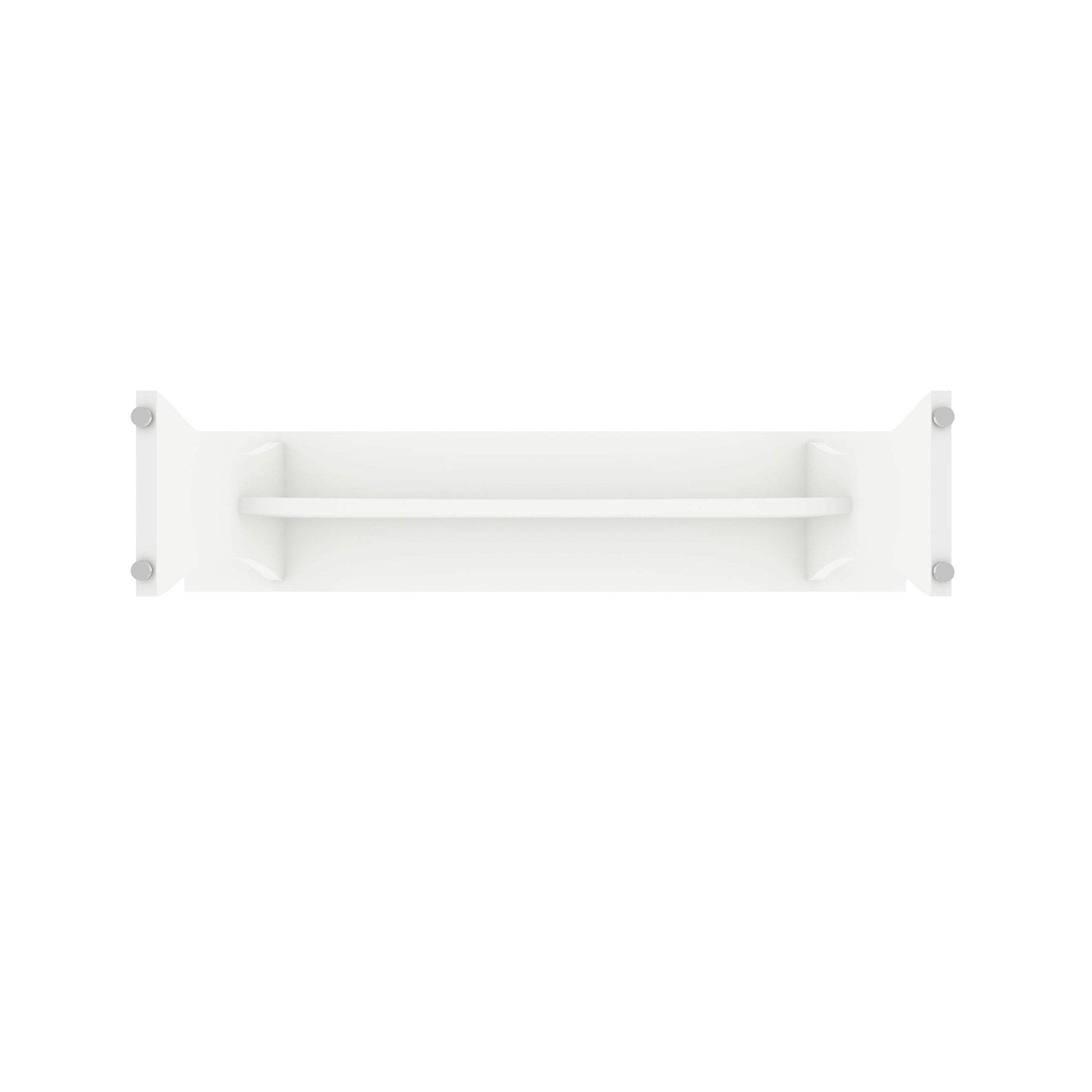 Coney Dining Bench in White (set of 2) - Ornate Home