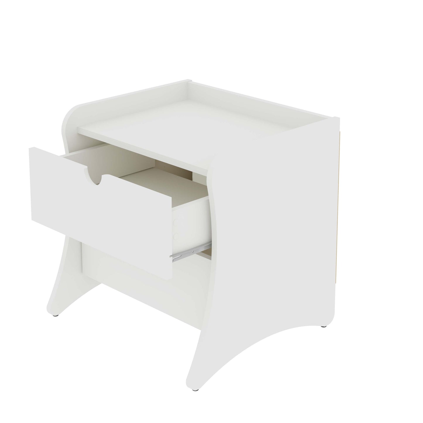 Coney Nightstand in White - Ornate Home
