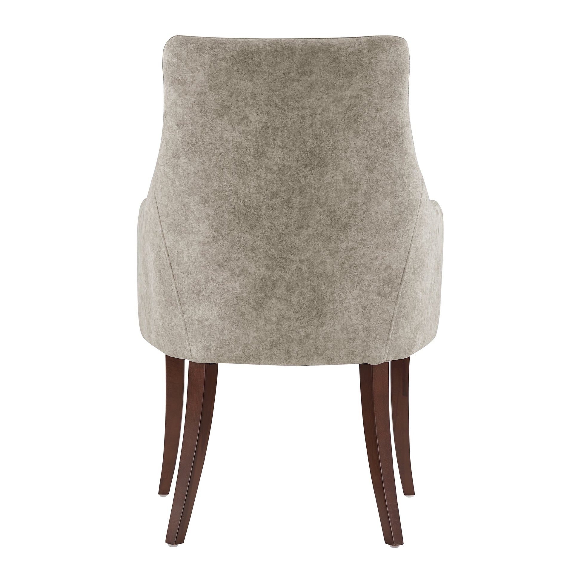 Connie Dining Armchair in Taupe (set of 2) - Ornate Home